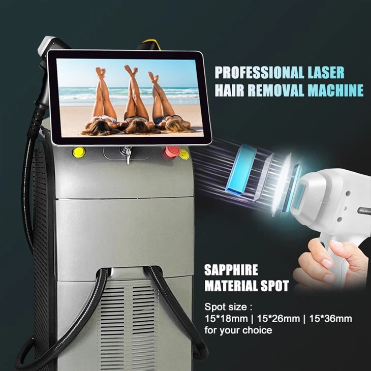 China Big Spot Size Diode Laser Hair Removal Machine